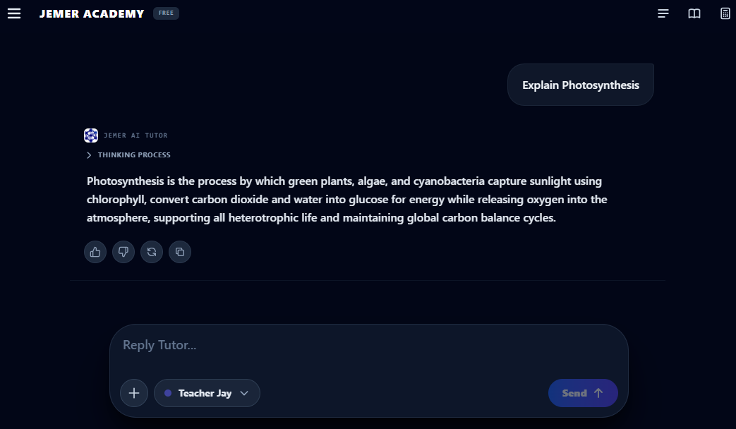 AI Tutor Interactive Diagnostics Workspace